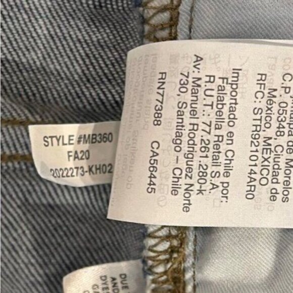 Madewell Women’s Jeans 32 Curvy High Rise Skinny Blue Denim Stretch Zip Button - Picture 12 of 13